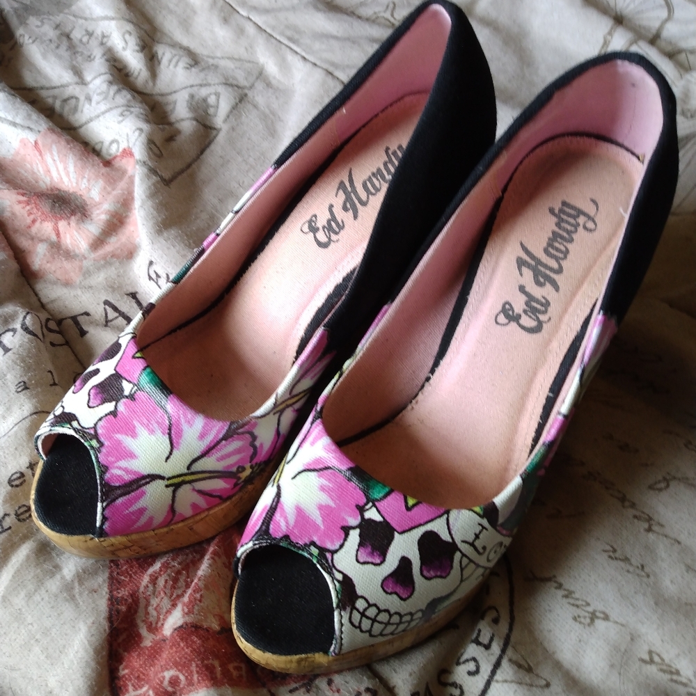 Ed Hardy Love Wedges